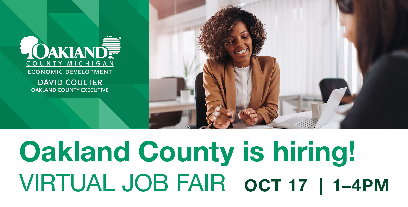 Virtual Job Fair Oct. 17