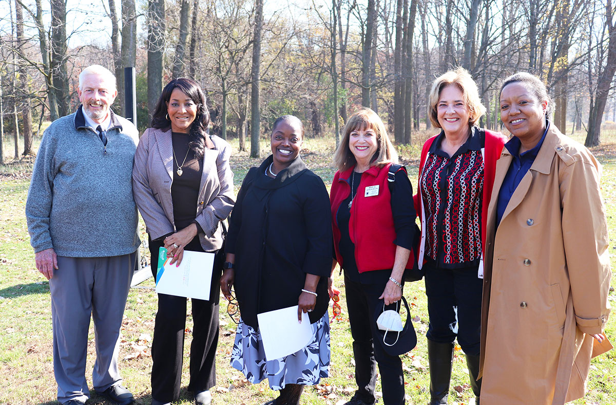 Commissioner Gary R. McGillivray at an Oakland County Parks and Recreation event