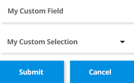 Customizable payments fields