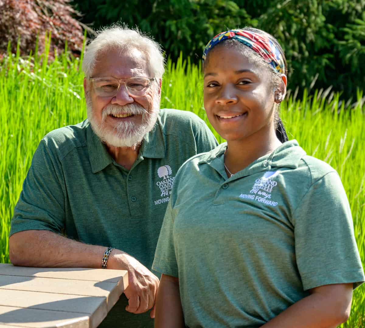 Danisha Lashay Weathersby and Jim Ellison, Older Adult Services