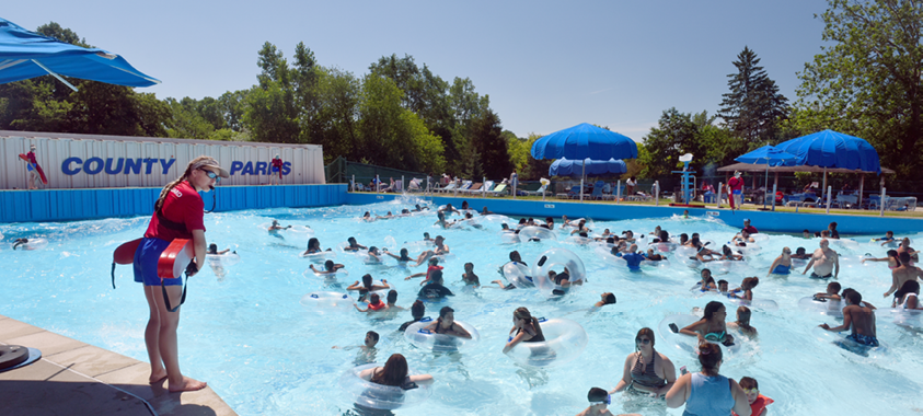 Waterford Oaks Wave Pool Oakland County Mi