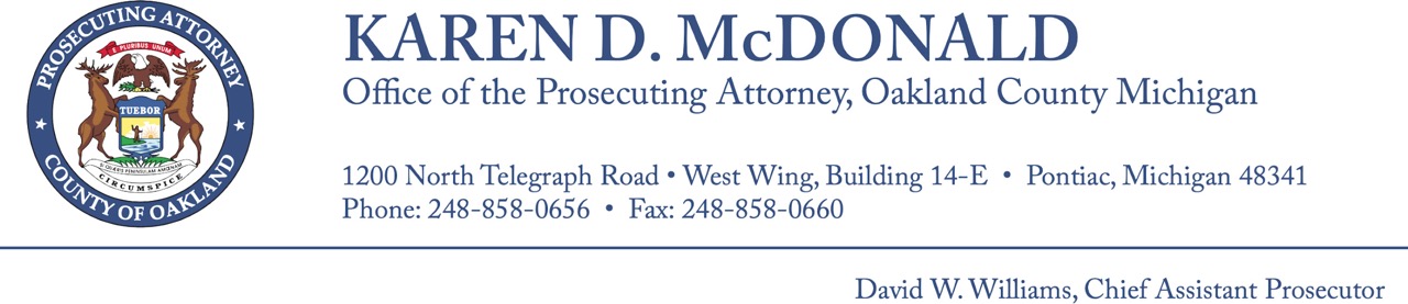 Office of the Prosecuting Attorney, Oakland County, Michigan