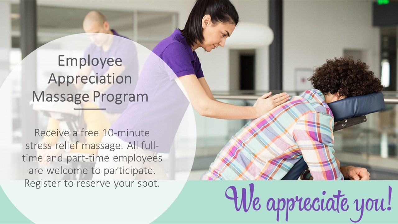 Employee Appreciation Massage Program